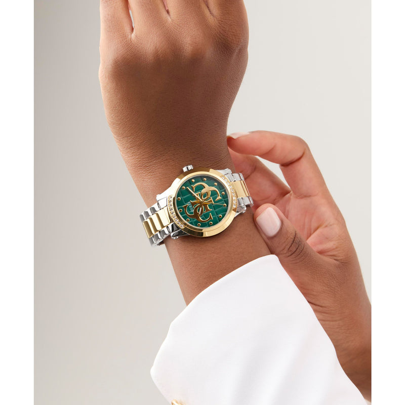 Guess Annette Green Round Dial Quartz Analog Women Watch Watch Guess