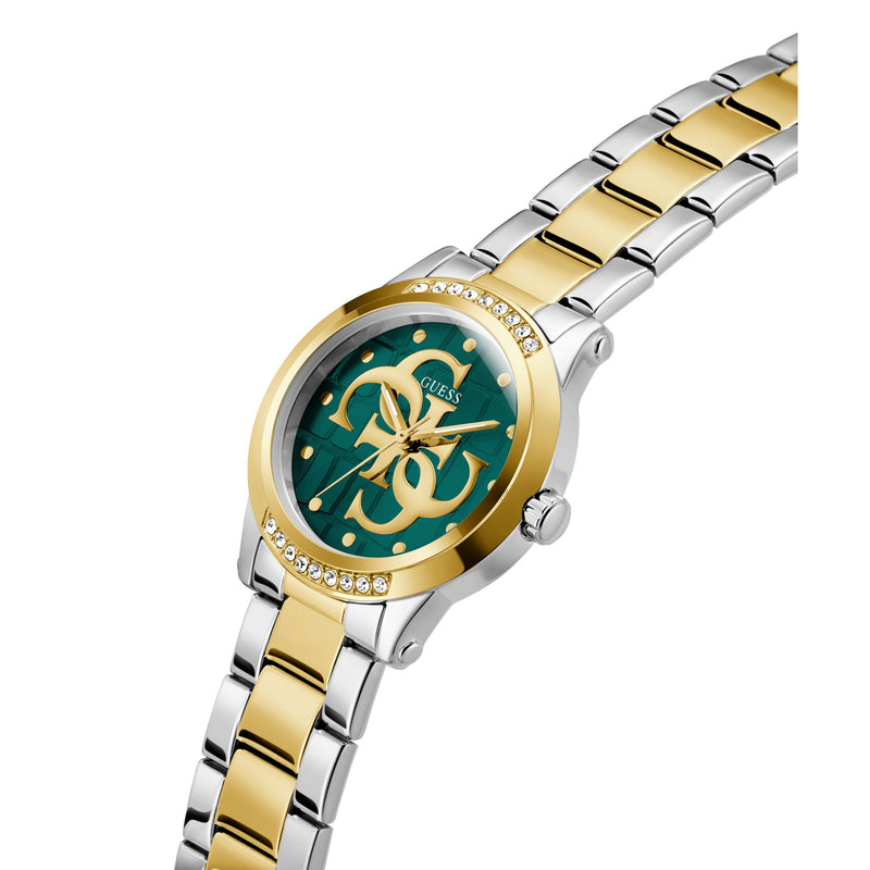 Guess Annette Green Round Dial Quartz Analog Women Watch Watch Guess