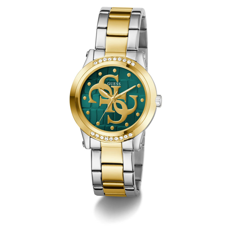 Guess Annette Green Round Dial Quartz Analog Women Watch Watch Guess