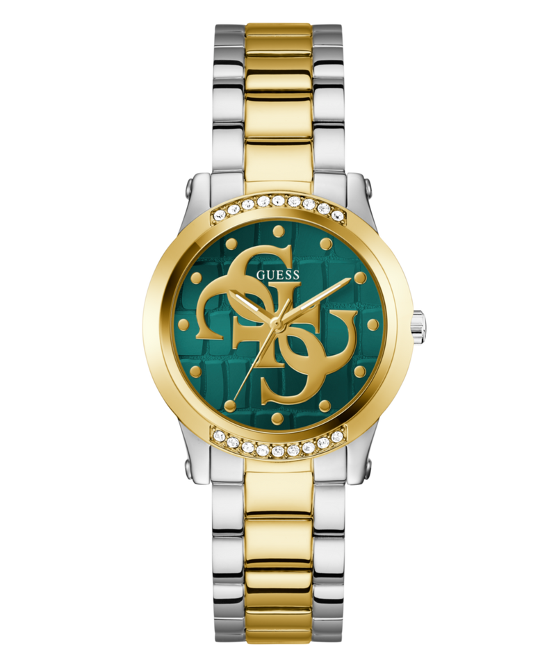 Guess Annette Green Round Dial Quartz Analog Women Watch Watch Guess