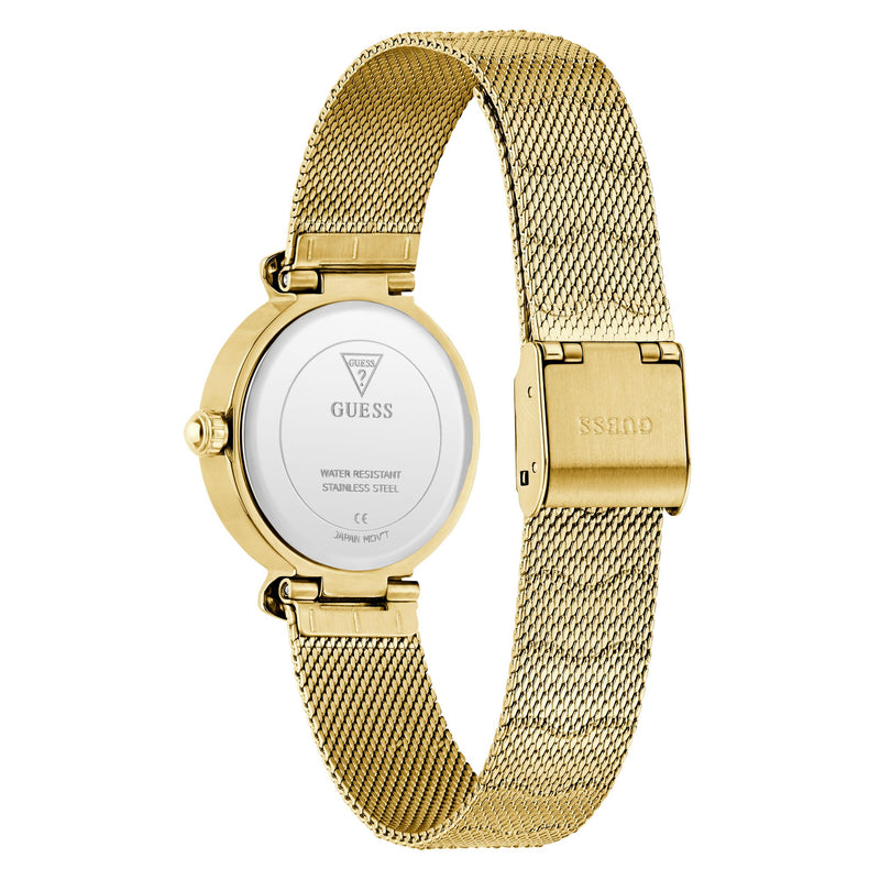Guess Mermaid White Round Dial Quartz Analog Women Watch Watch Guess