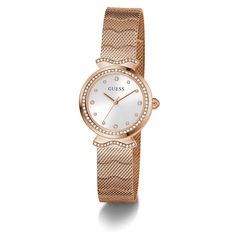 Guess Mermaid White Round Dial Quartz Analog Women Watch Watch Guess