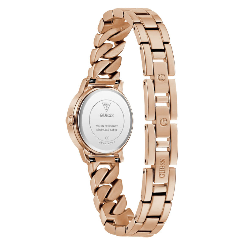 Guess Chime Rose Gold Round Dial Quartz Analog Women Watch Watch Guess
