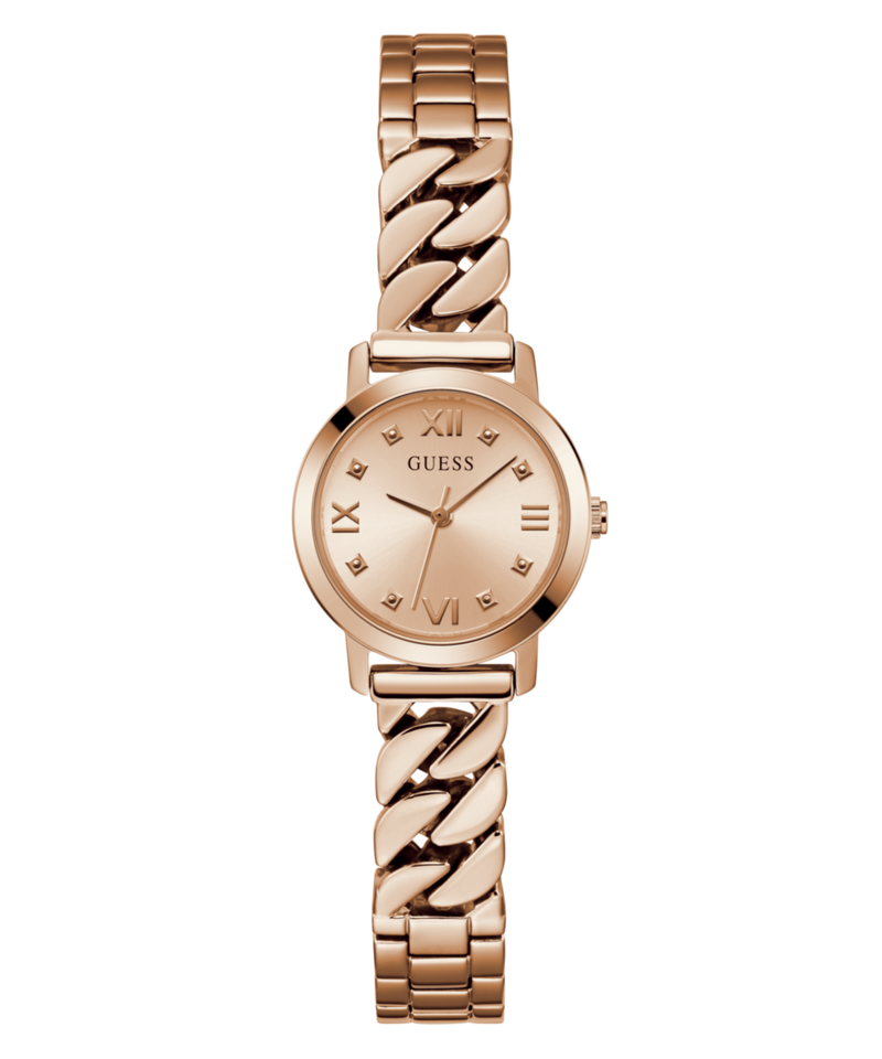 Guess Chime Rose Gold Round Dial Quartz Analog Women Watch Watch Guess
