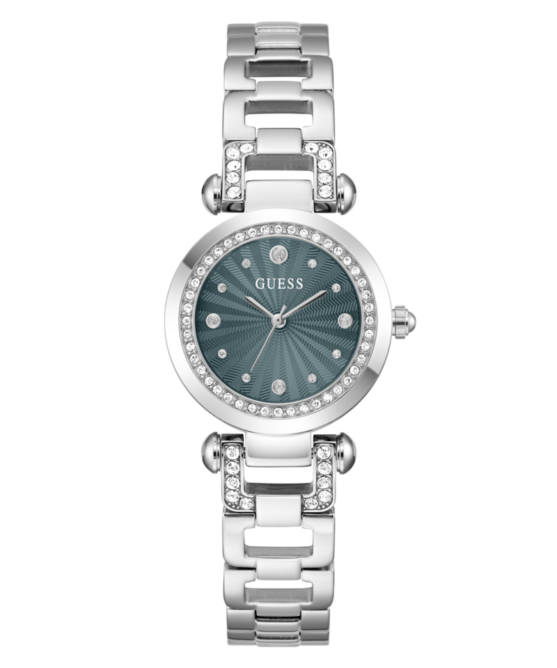 Guess Round 30mm Blue Dial Analog Women Watch - GW0869L5 Watch Guess