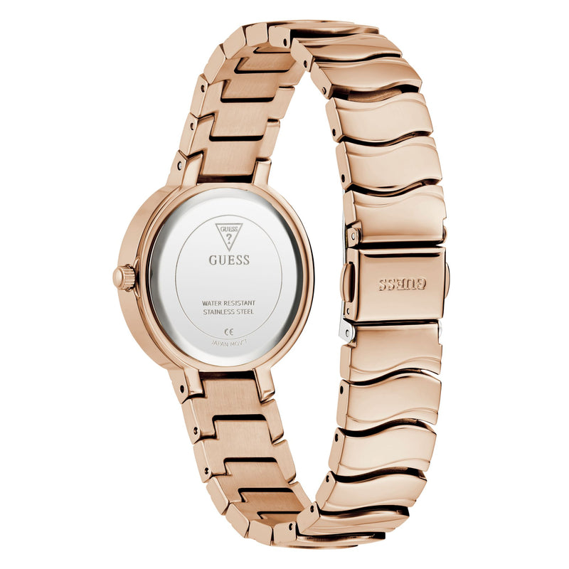 Guess Laguna White Round Dial Quartz Analog Women Watch Watch Guess