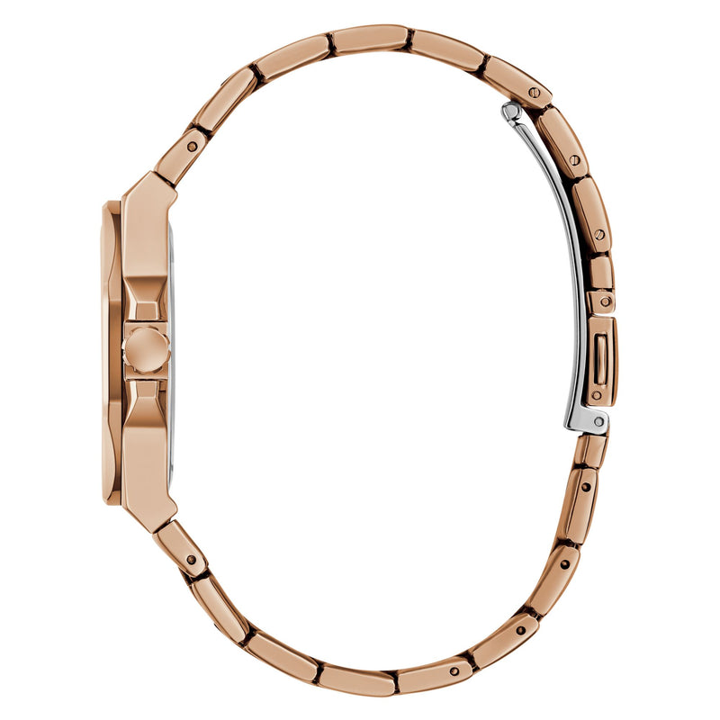 Guess Empress Rose Gold Round Dial Quartz Analog Women Watch Watch Guess