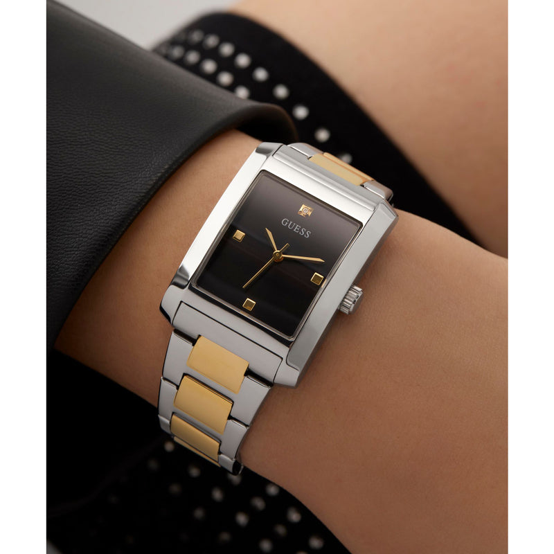Guess Bonnie Black Rectangle Dial Quartz Analog Women Watch Watch Guess