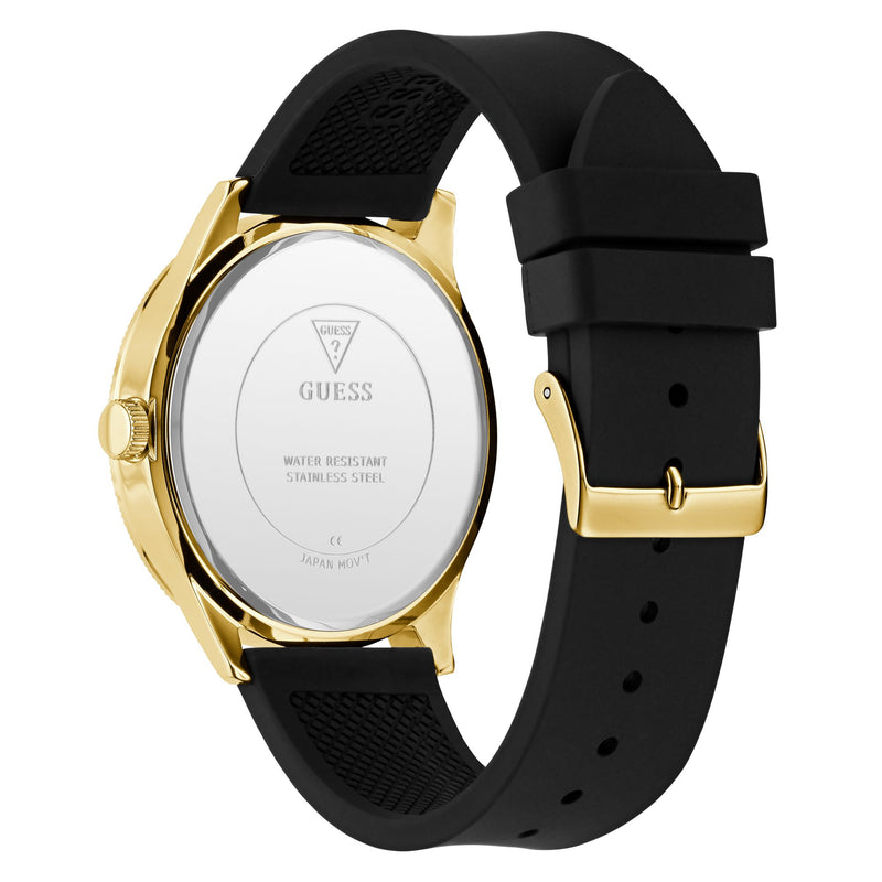 Guess Reputation Green Round Dial Quartz Analog Men Watch Watch Guess