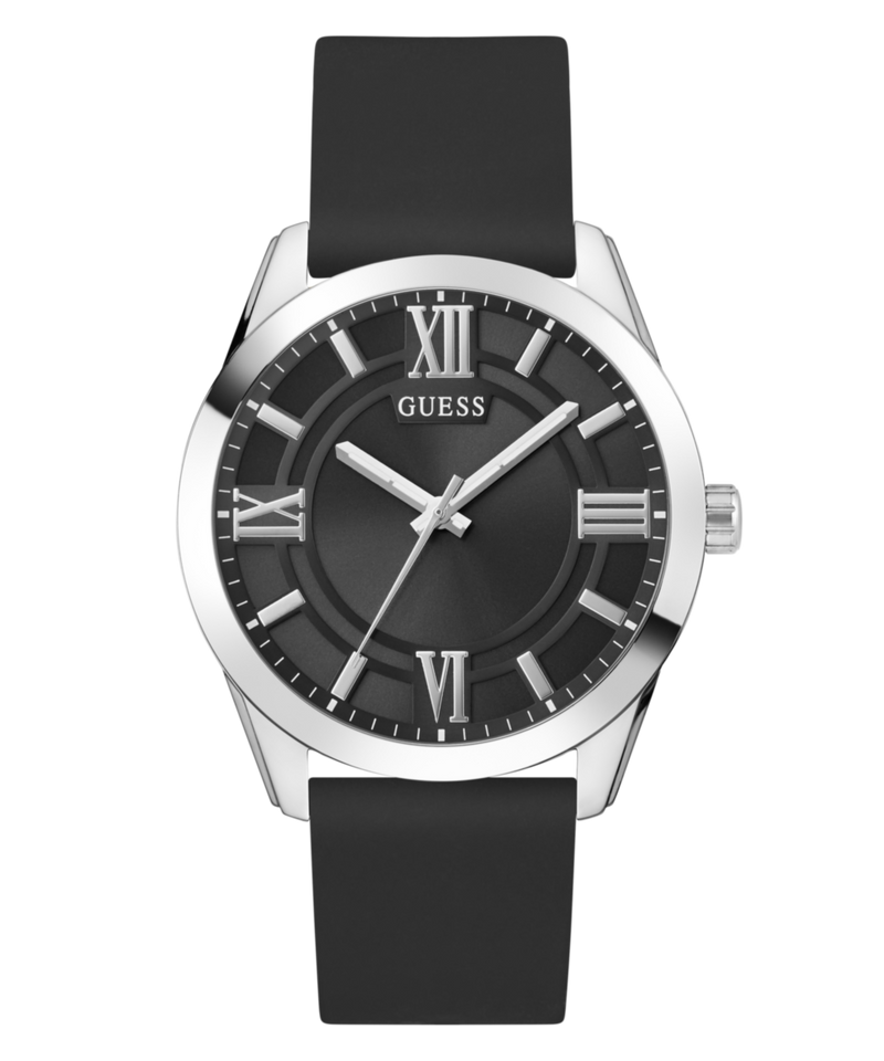 Guess Elliot Black Round Dial Quartz Analog Men Watch Watch Guess