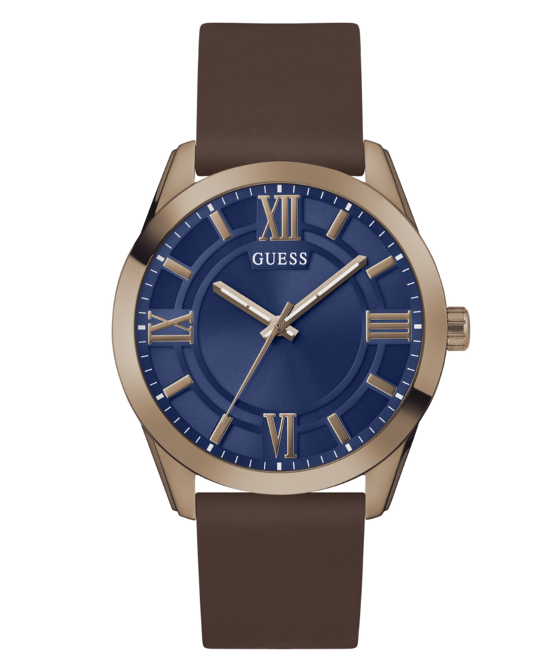 Guess Elliot Blue Round Dial Quartz Analog Men Watch Watch Guess