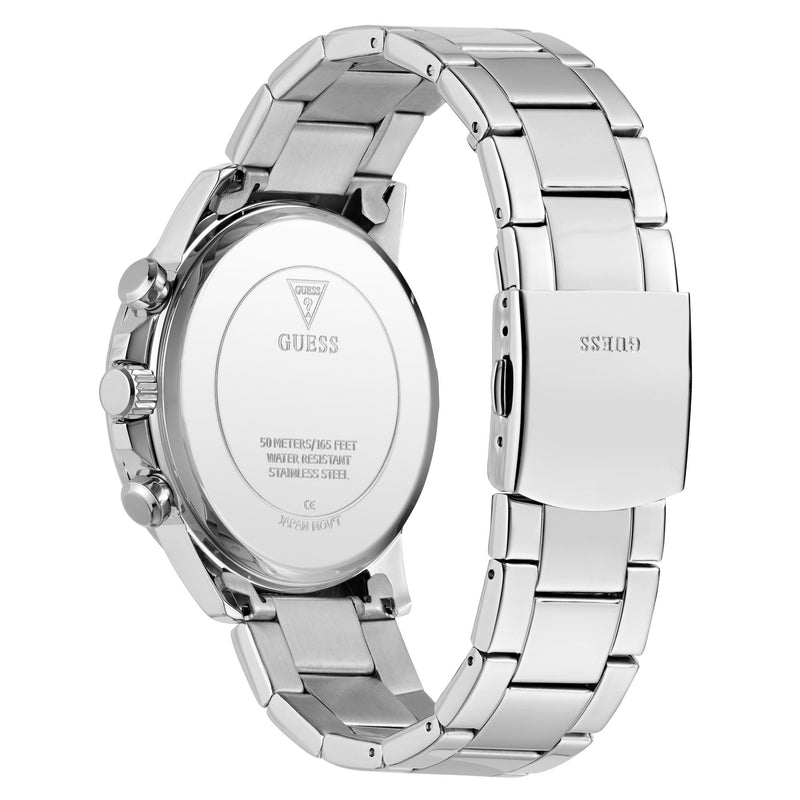 Guess Walker Black Round Dial Quartz Analog Men Watch Watch Guess