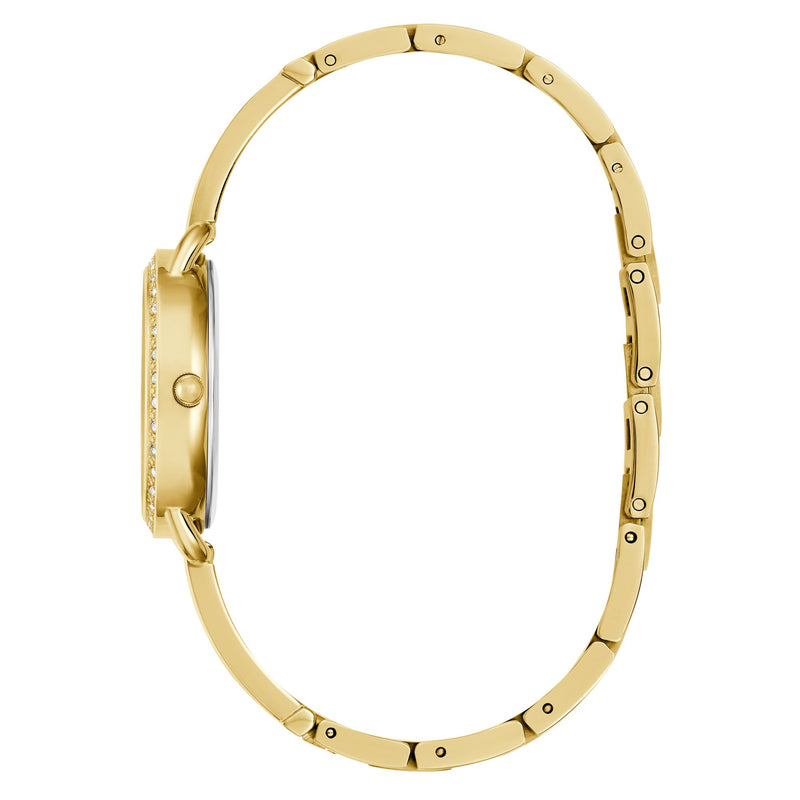 Guess Tri Bellini Champagne Round Dial Quartz Analog Women Watch Watch Guess