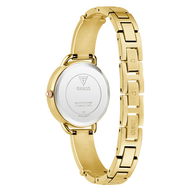 Guess Tri Bellini Champagne Round Dial Quartz Analog Women Watch Watch Guess