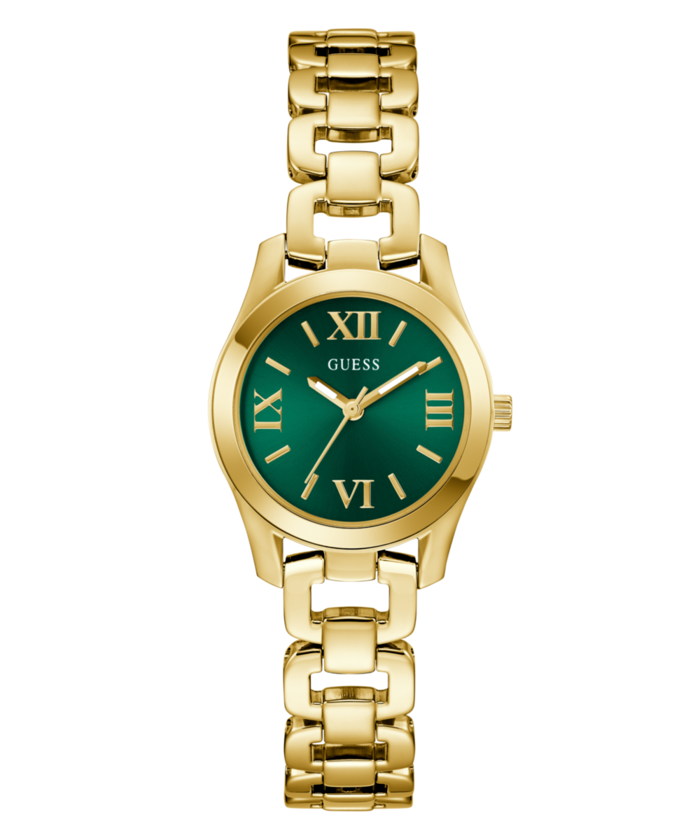 Guess Veda Green Round Quartz Women Watch