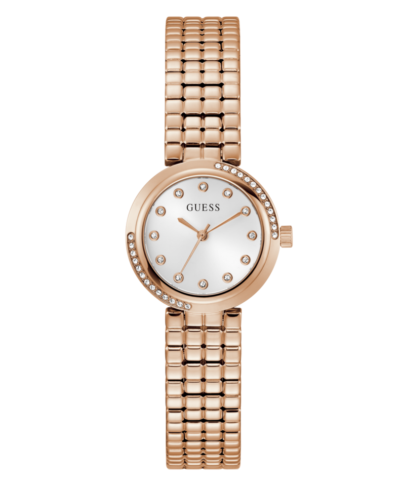 Guess Clara White Round Quartz Women Watch Watch Guess