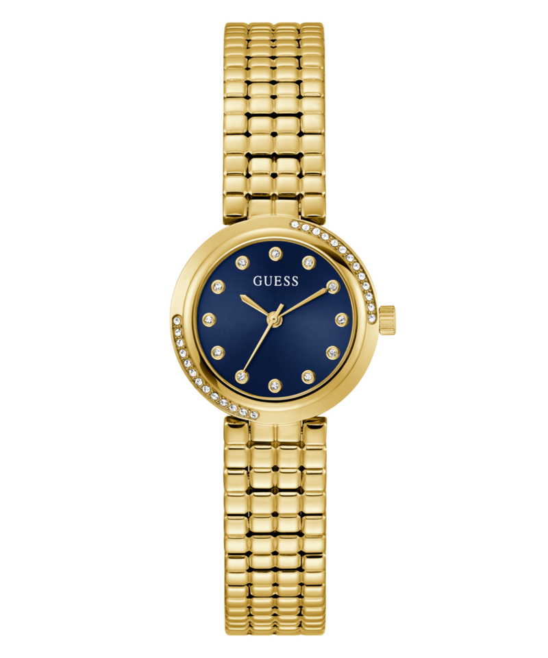 Guess Clara Blue Round Quartz Women Watch Watch Guess