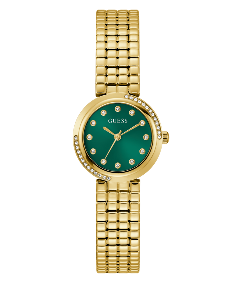 Guess Clara Green Round Quartz Women Watch Watch Guess