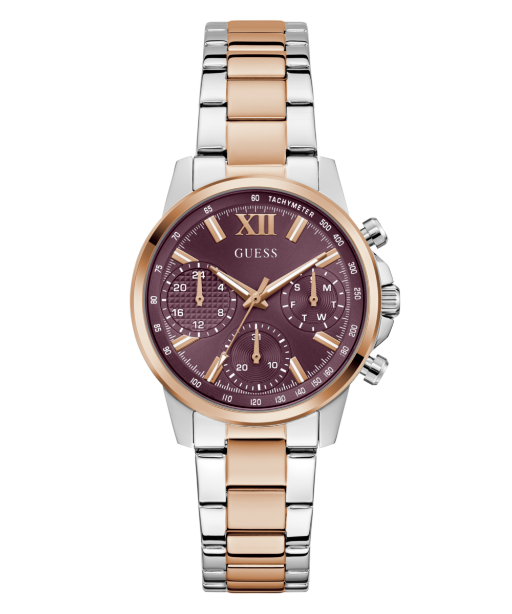 Guess Bailey Red Round Quartz Women Watch