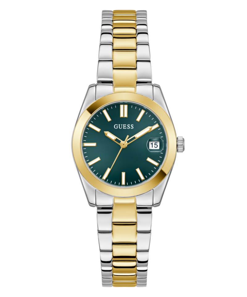 Guess Alice Green Round Quartz Women Watch Watch Guess