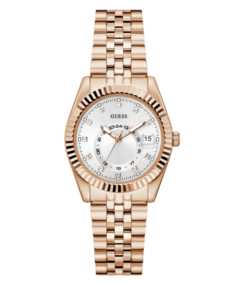 Guess Jada White Round Quartz Women Watch Watch Guess
