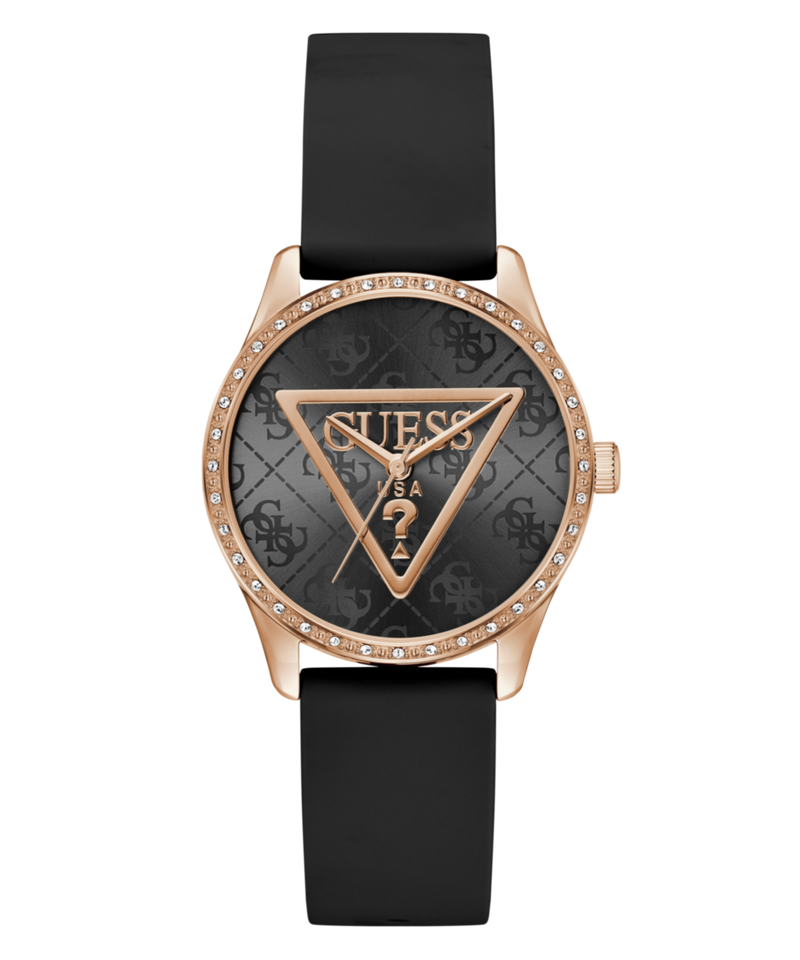 Guess Roxy Black Round Quartz Women Watch Watch Guess