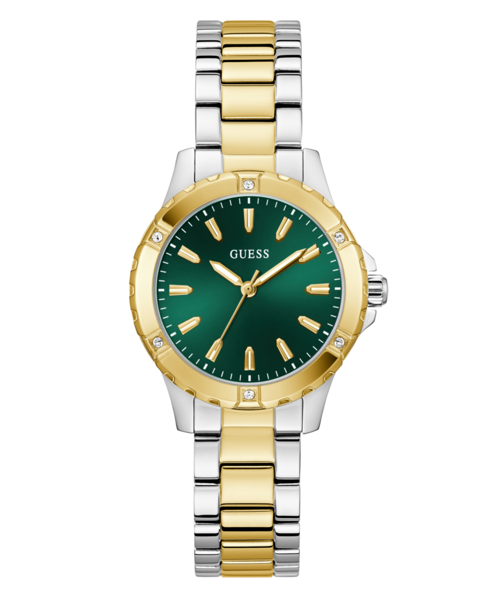 Guess Mist Green Round Quartz Women Watch