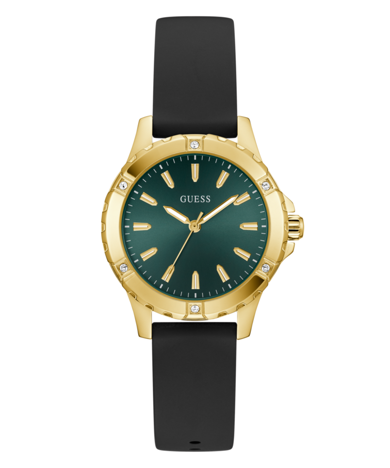 Guess Mist Green Round Quartz Women Watch Watch Guess