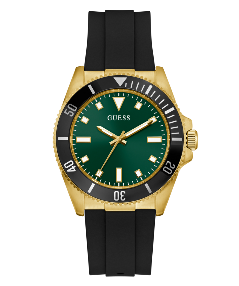 Guess Cliff Green Round Quartz Men Watch Watch Guess