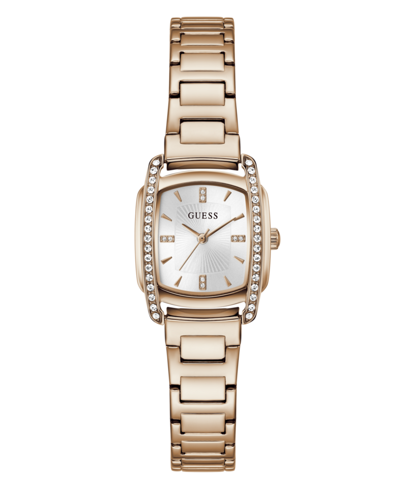 Guess Square 25mm White Dial Analog Women Watch - GW1096L4 Watch Guess