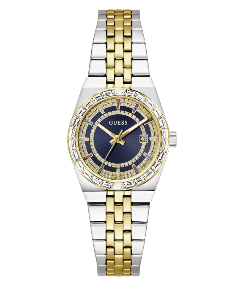 Guess Round 32mm Blue Dial Analog Women Watch - GW1119L3 Watch Guess
