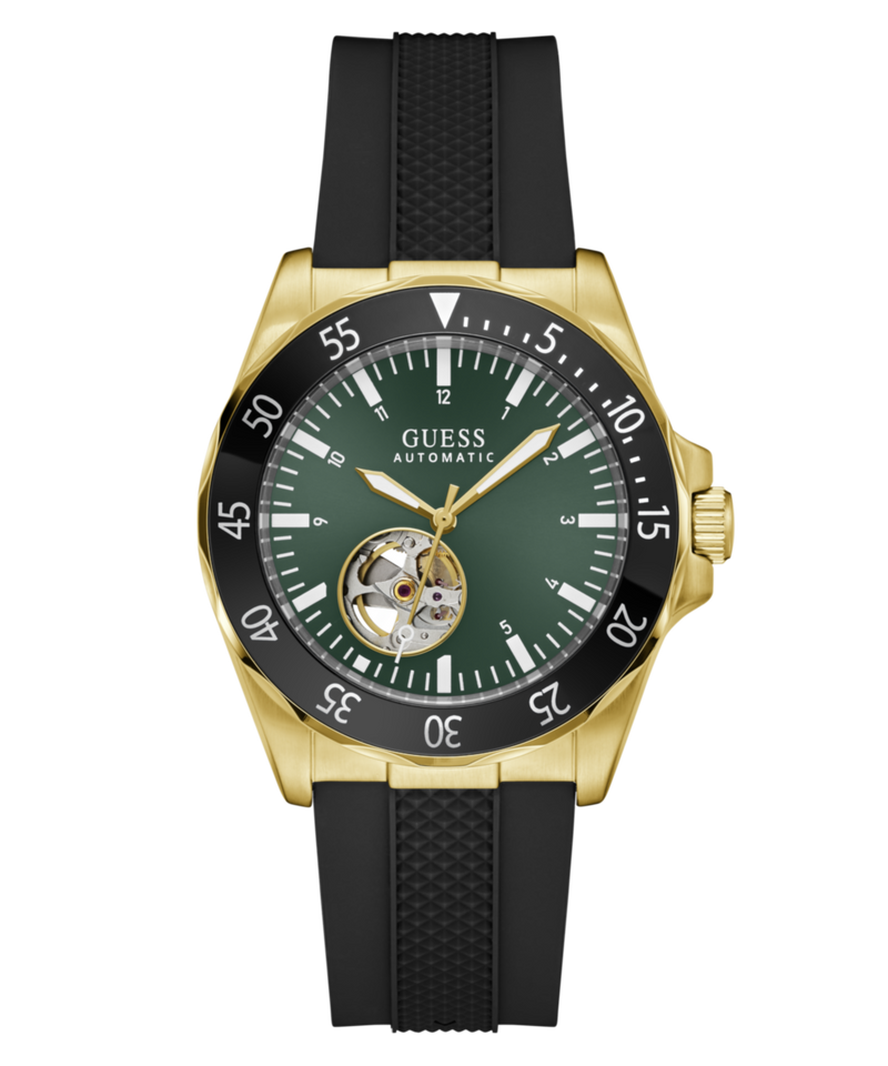 Guess Round 41mm Green Dial Automatic Men Watch - GW1131G2 Watch Guess