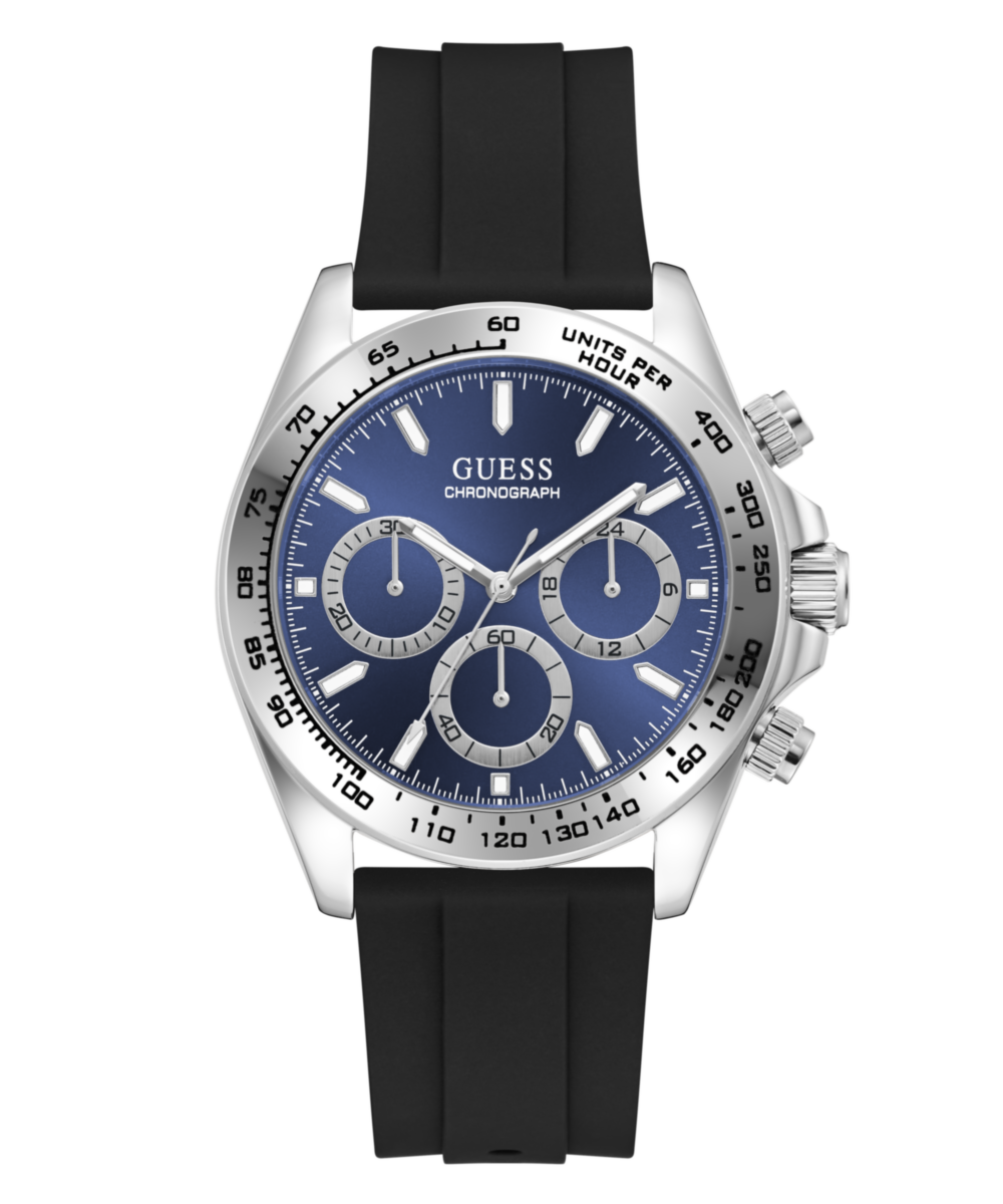 Guess Round 42mm Blue Dial Analog Men Watch - GW1155G1