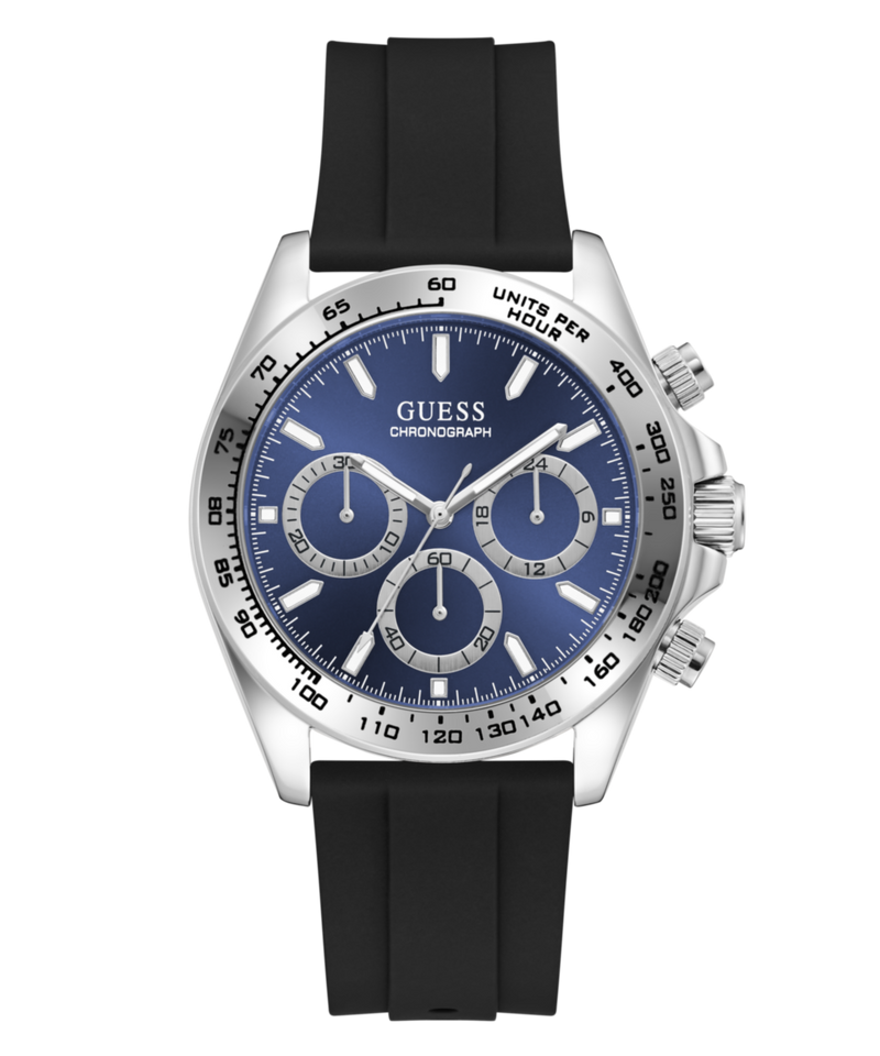 Guess Round 42mm Blue Dial Analog Men Watch - GW1155G1 Watch Guess