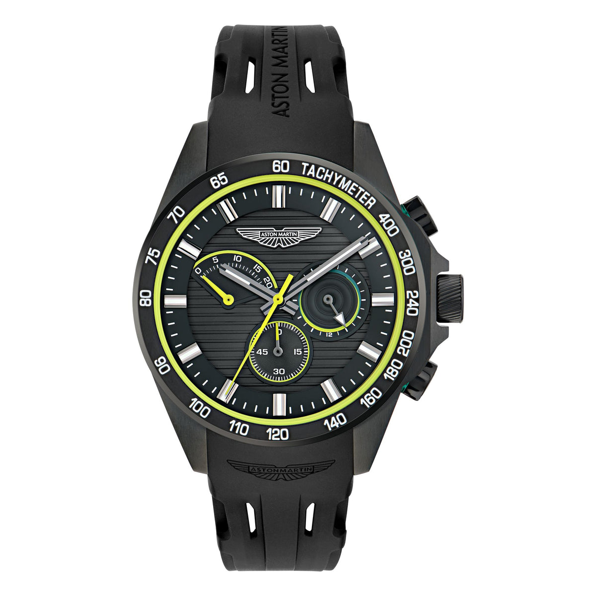 Aston Martin Black Round Dial Analog Men's Watch