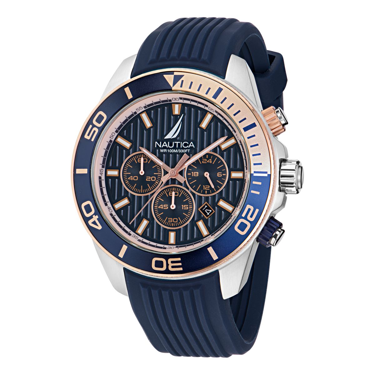 Nautica One Stainless steel Round Dial Quartz Analog Men Watch