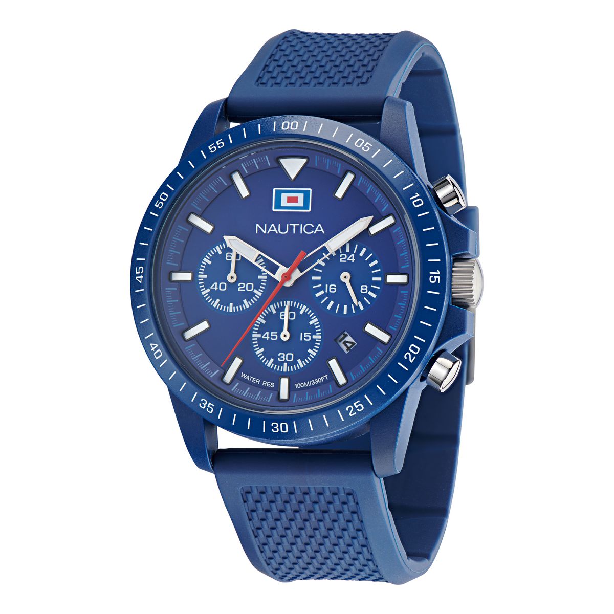 Nautica One Blue Round Dial Quartz Analog Men Watch