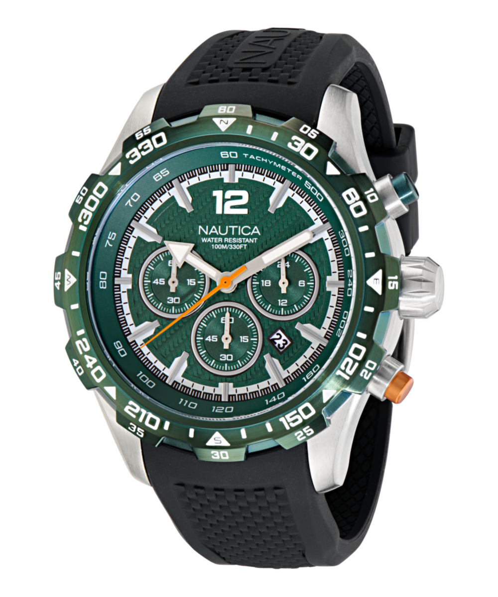 Nautica NST Green Round Dial Quartz Analog Men Watch