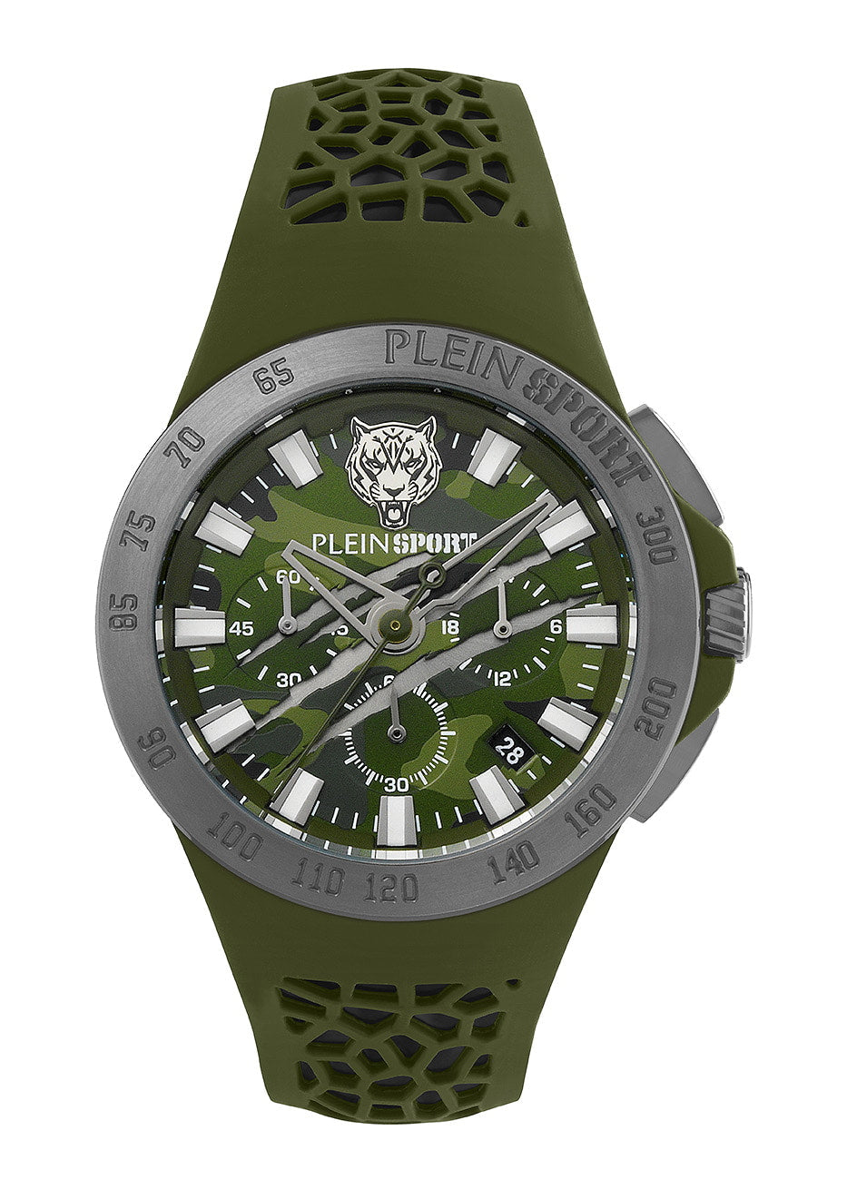 Plein Sport Sport Thunderstorm Gunmetal Round Dial Quartz Analog Men Watch