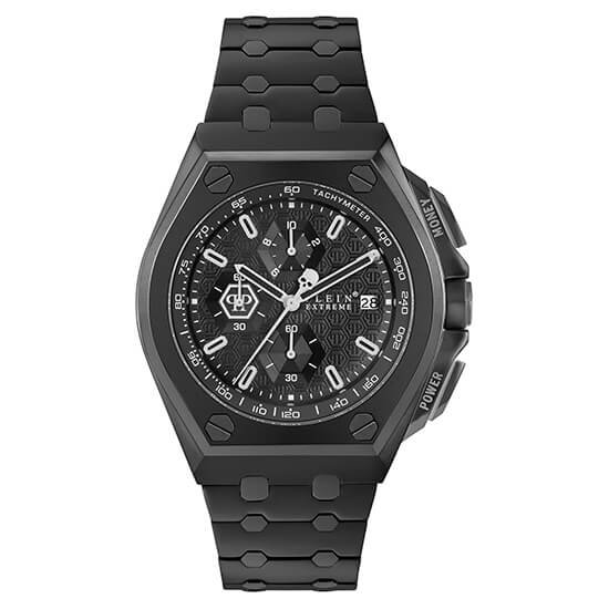 Philipp Plein Black Dial Quartz Men Watch