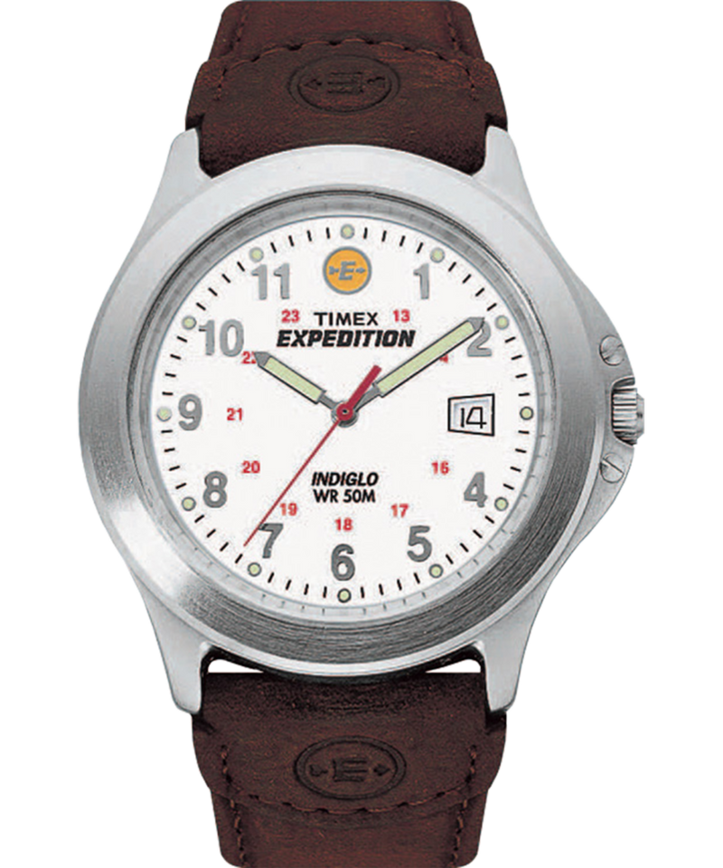 Timex Expedition Round 40mm White Dial Analog Men Watch - T44381E6 Watch Timex