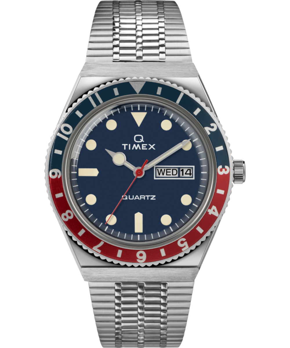 Timex Reissue Round 21mm Blue Dial Analog Men Watch - TW2T80700U9