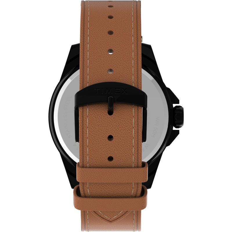 Timex Essex Octagonal 21mm Black Dial Analog Men Watch - TW2U15100UJ Watch Timex
