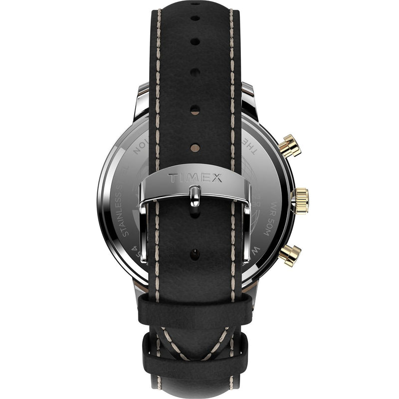 Timex Chicago Round 21mm Black Dial Analog Men Watch - TW2U39100UJ Watch Timex
