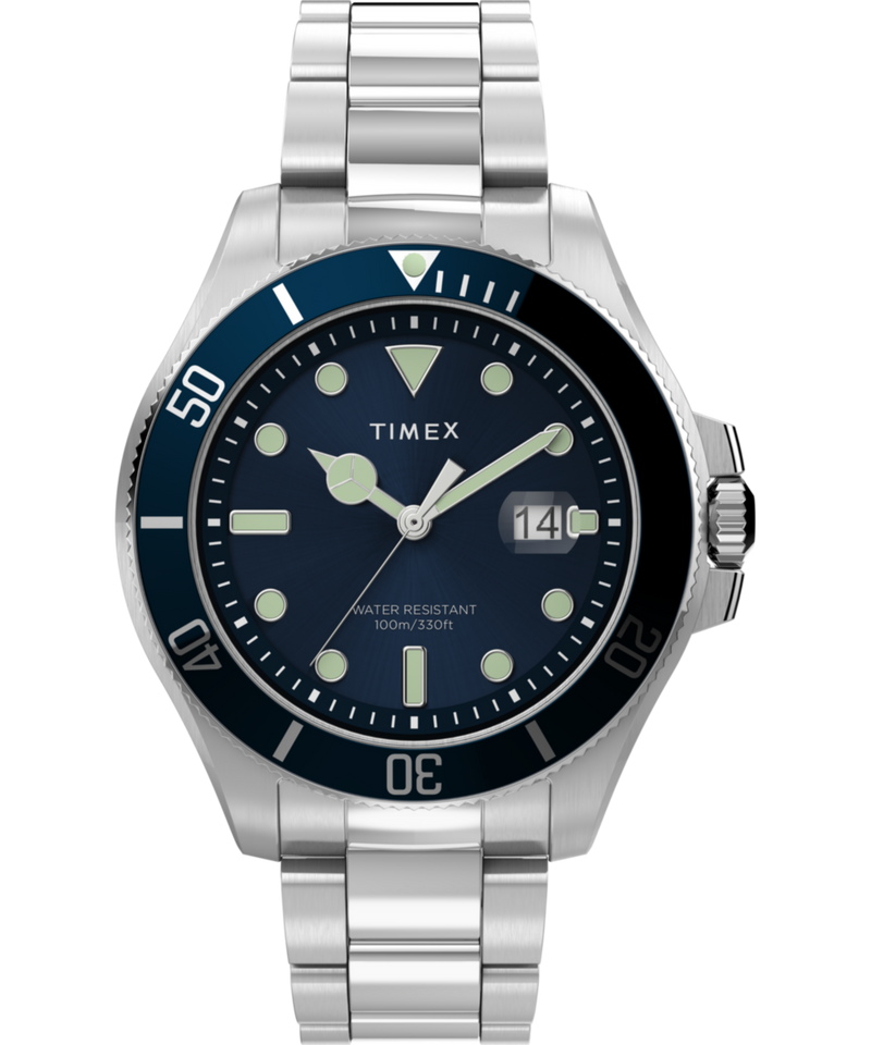 Timex Harborside Round 21mm Blue Dial Analog Men Watch - TW2U41900UJ Watch Timex
