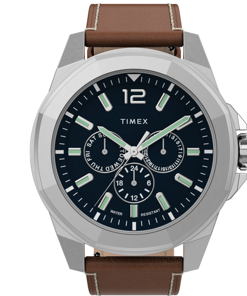 Timex Essex Round 44mm Blue Dial Analog Men Watch - TW2U42800UJ Watch Timex