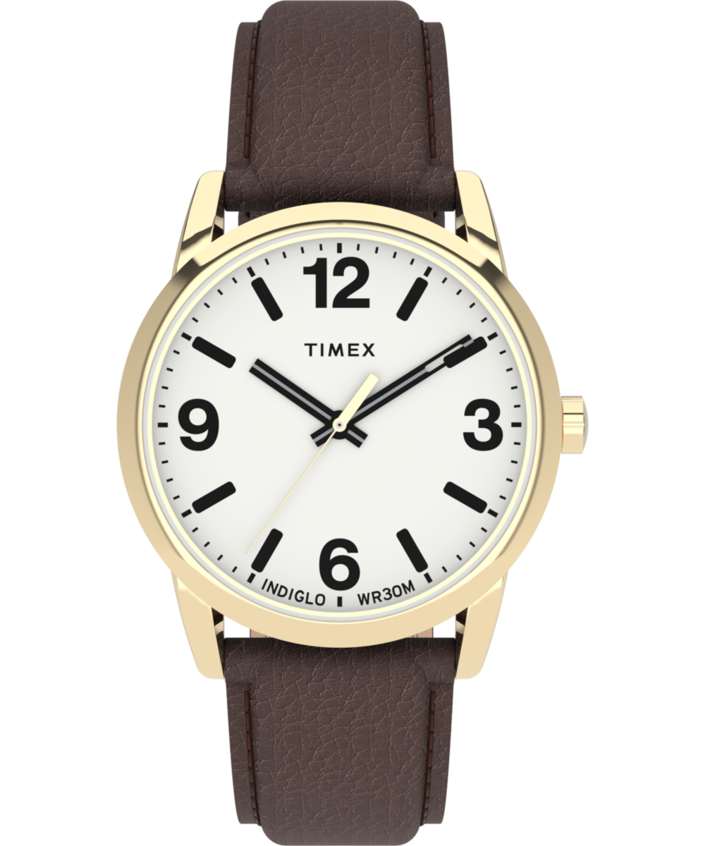 Timex Easy Reader Round 38mm White Dial Analog Men Watch - TW2U71500UJ