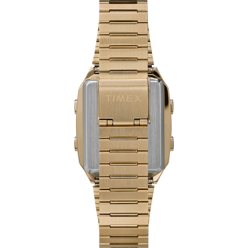 Timex Reissue Square 33mm Silver Dial Digital Men Watch - TW2U72500U9 Watch Timex