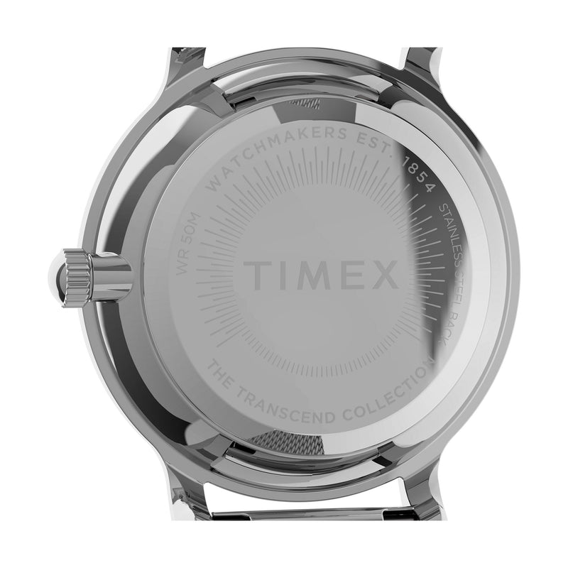 Timex Transcend Round 31mm White Dial Analog Women Watch - TW2U86700UJ Watch Timex
