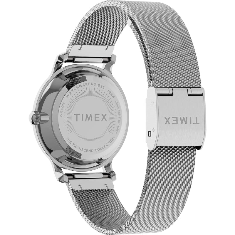 Timex Transcend Round 31mm White Dial Analog Women Watch - TW2U86700UJ Watch Timex